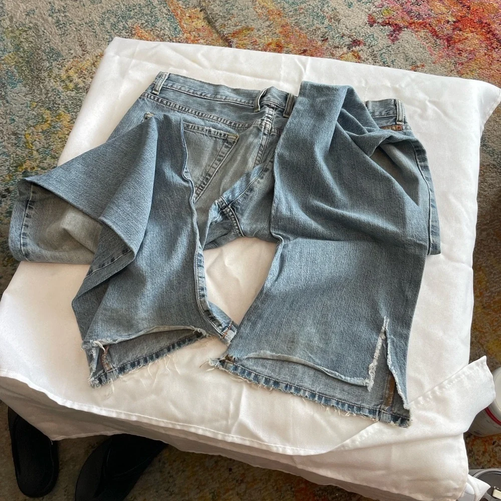 Distressed Denim Men’s Lucky Jeans